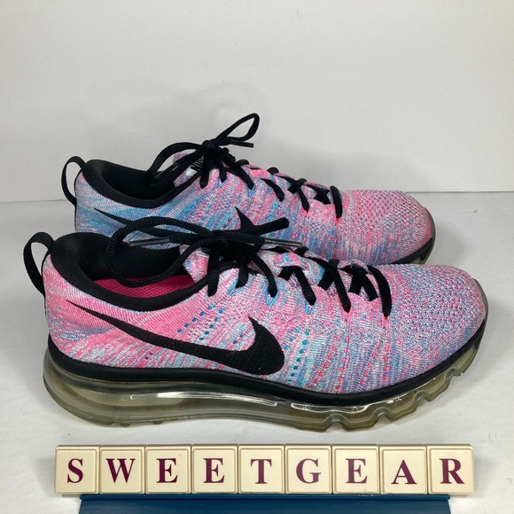 Nike Shoes - Nike Flyknit Max Chlorine Blue Pink Blast (W)
